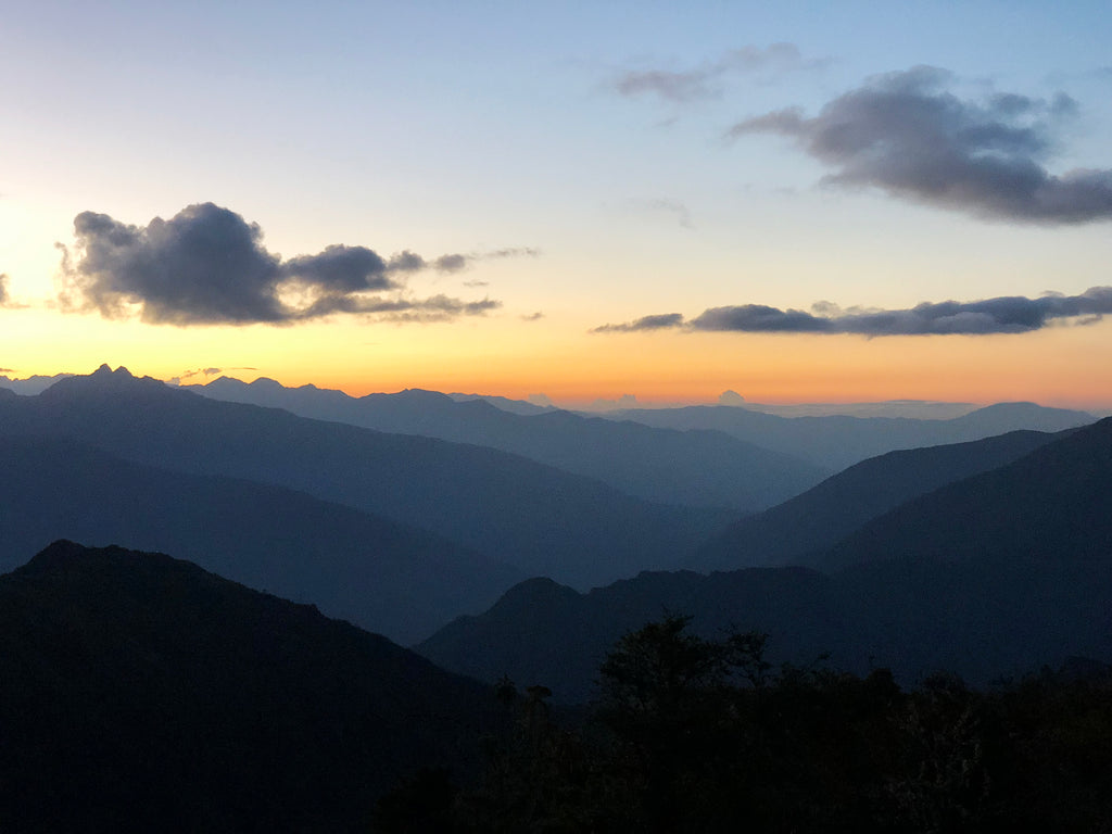 Sunrise in the Andes